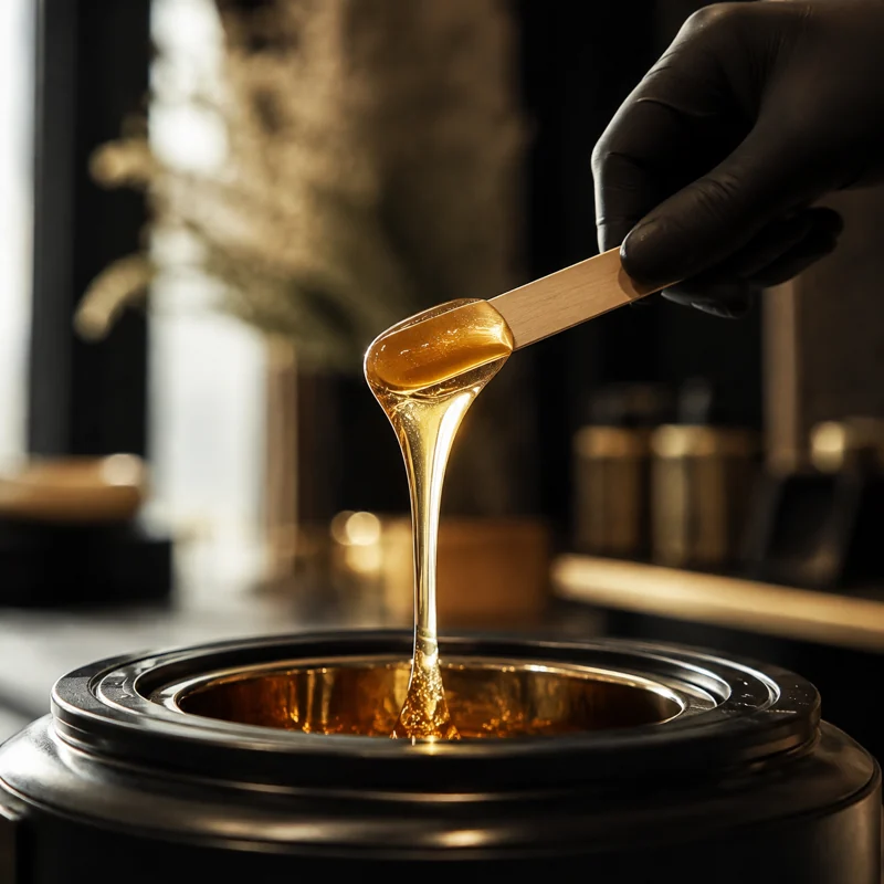 Waxing & Hot Wax in the treatment room at V&F Beauty Lounge, Oxford
